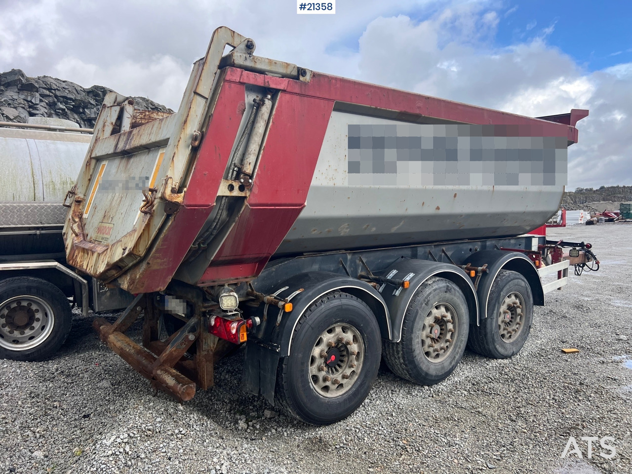 Carnehl 3 akslet - Remorque benne: photos 3 Carnehl 3 akslet - Remorque benne: photos 3