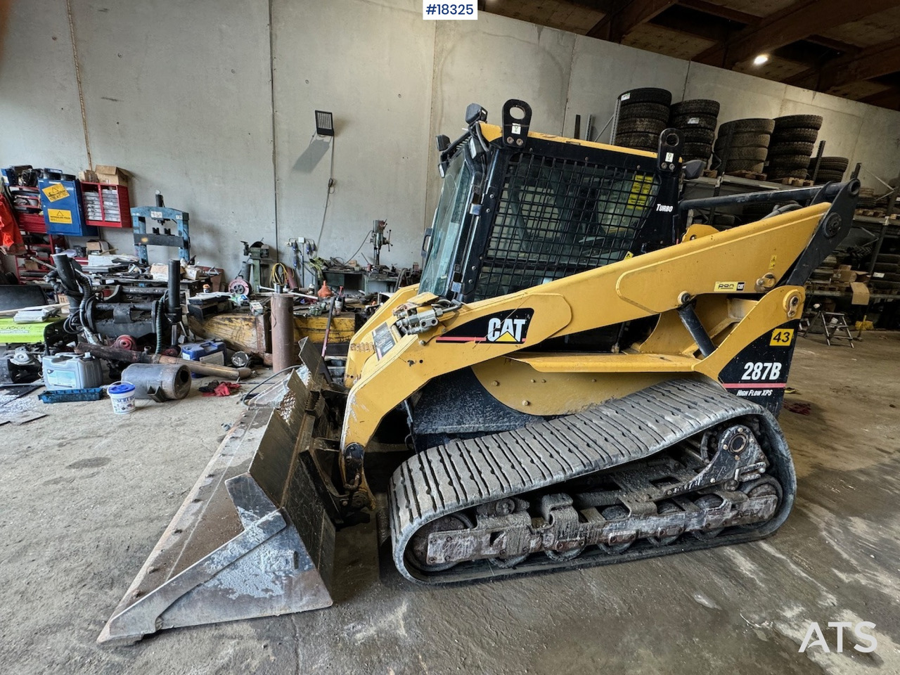 Caterpillar 287B - Mini chargeuse: photos 3 Caterpillar 287B - Mini chargeuse: photos 3