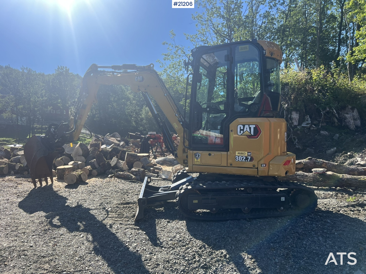 Caterpillar 302.7 CR - Mini pelle: photos 4 Caterpillar 302.7 CR - Mini pelle: photos 4