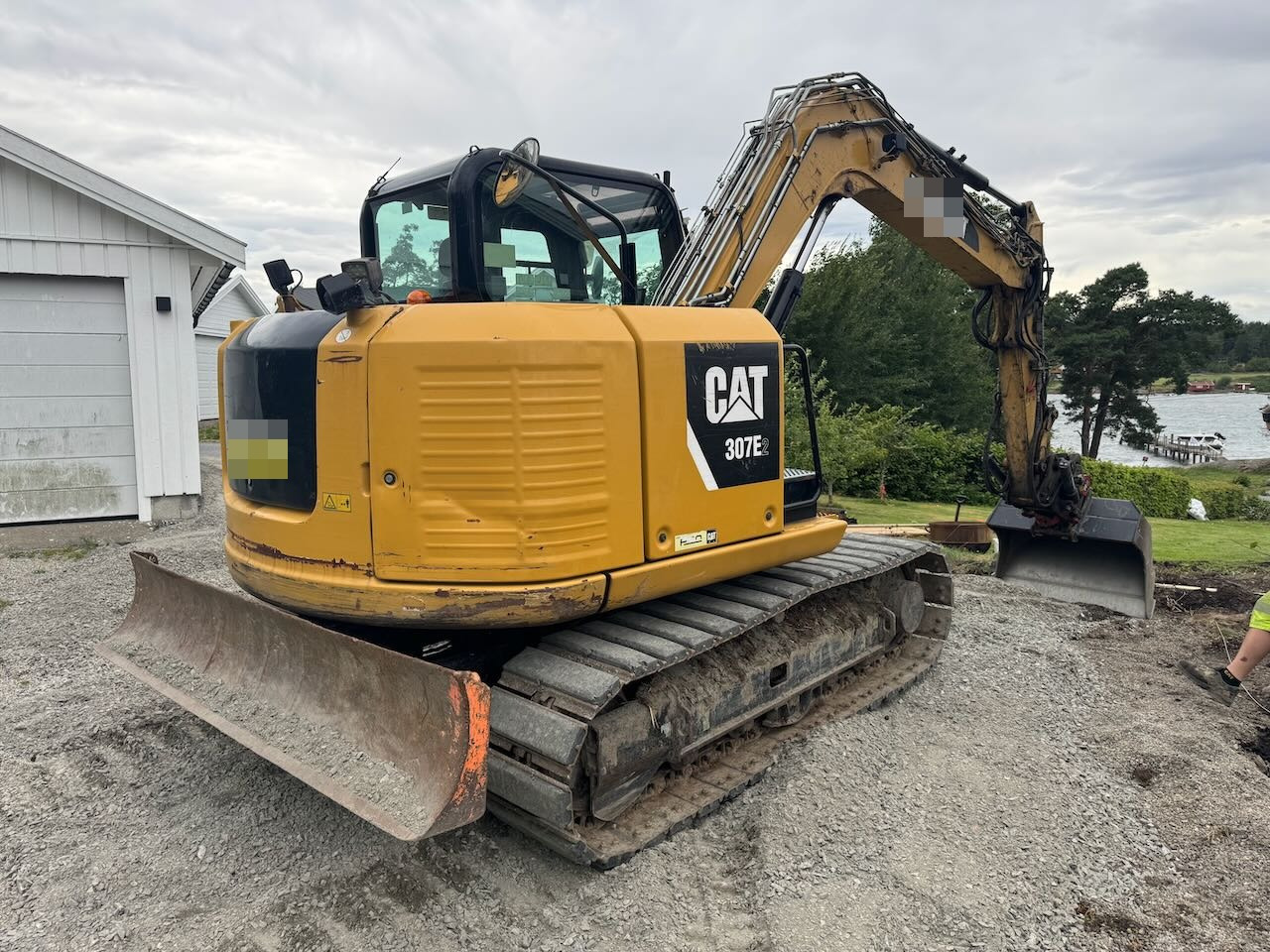 Caterpillar 307E2 - Pelle sur chenille: photos 3 Caterpillar 307E2 - Pelle sur chenille: photos 3