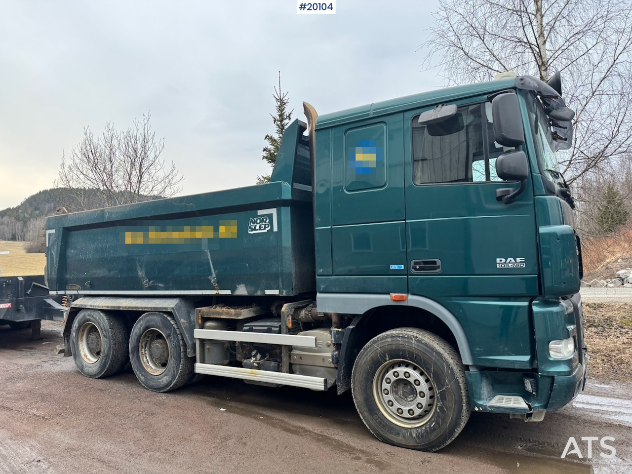 DAF XF105.460 - Camion benne: photos 2 DAF XF105.460 - Camion benne: photos 2