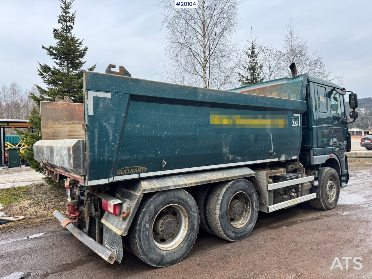 DAF XF105.460 - Camion benne: photos 3 DAF XF105.460 - Camion benne: photos 3