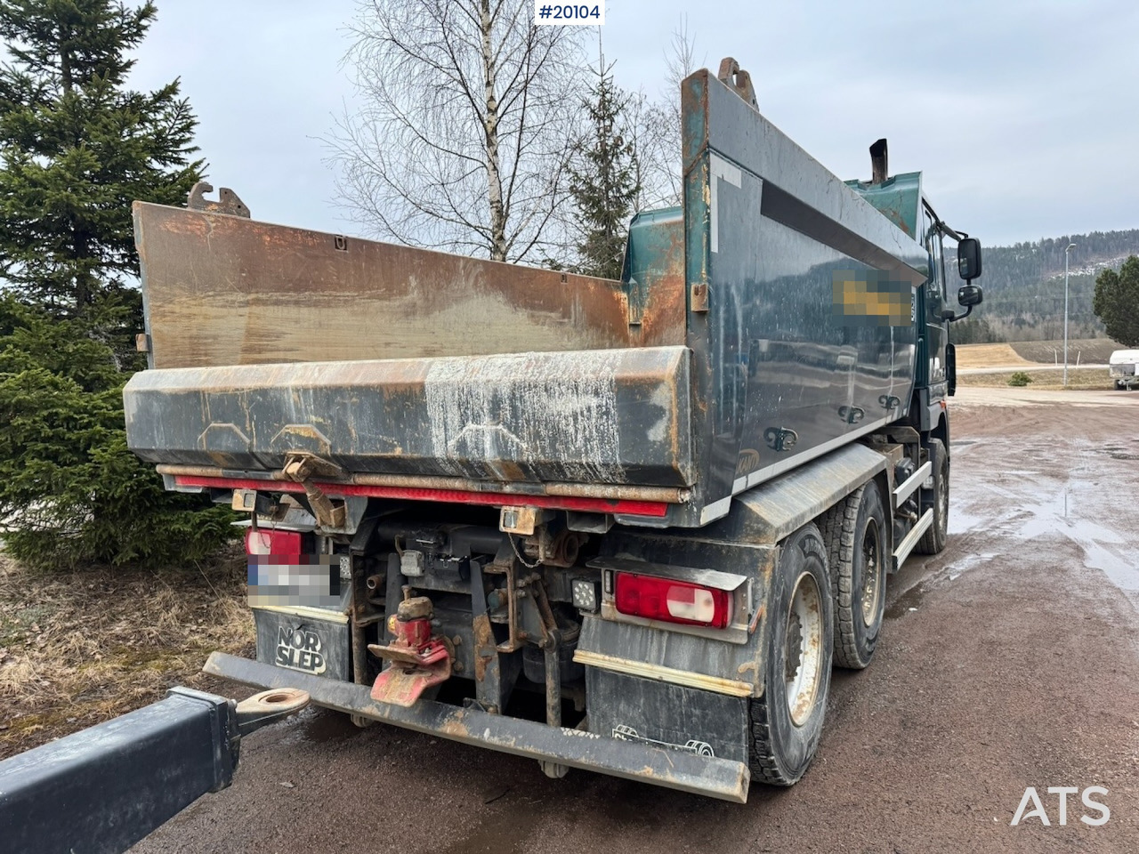 DAF XF105.460 - Camion benne: photos 4 DAF XF105.460 - Camion benne: photos 4