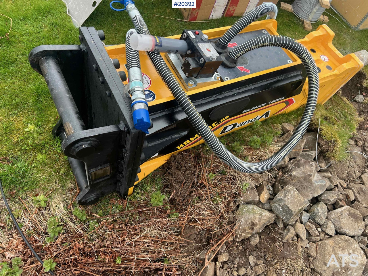 Danda D&A150DX pigg hammer (1231 kg ) m/ s60 feste - Marteau hydraulique: photos 3 Danda D&A150DX pigg hammer (1231 kg ) m/ s60 feste - Marteau hydraulique: photos 3