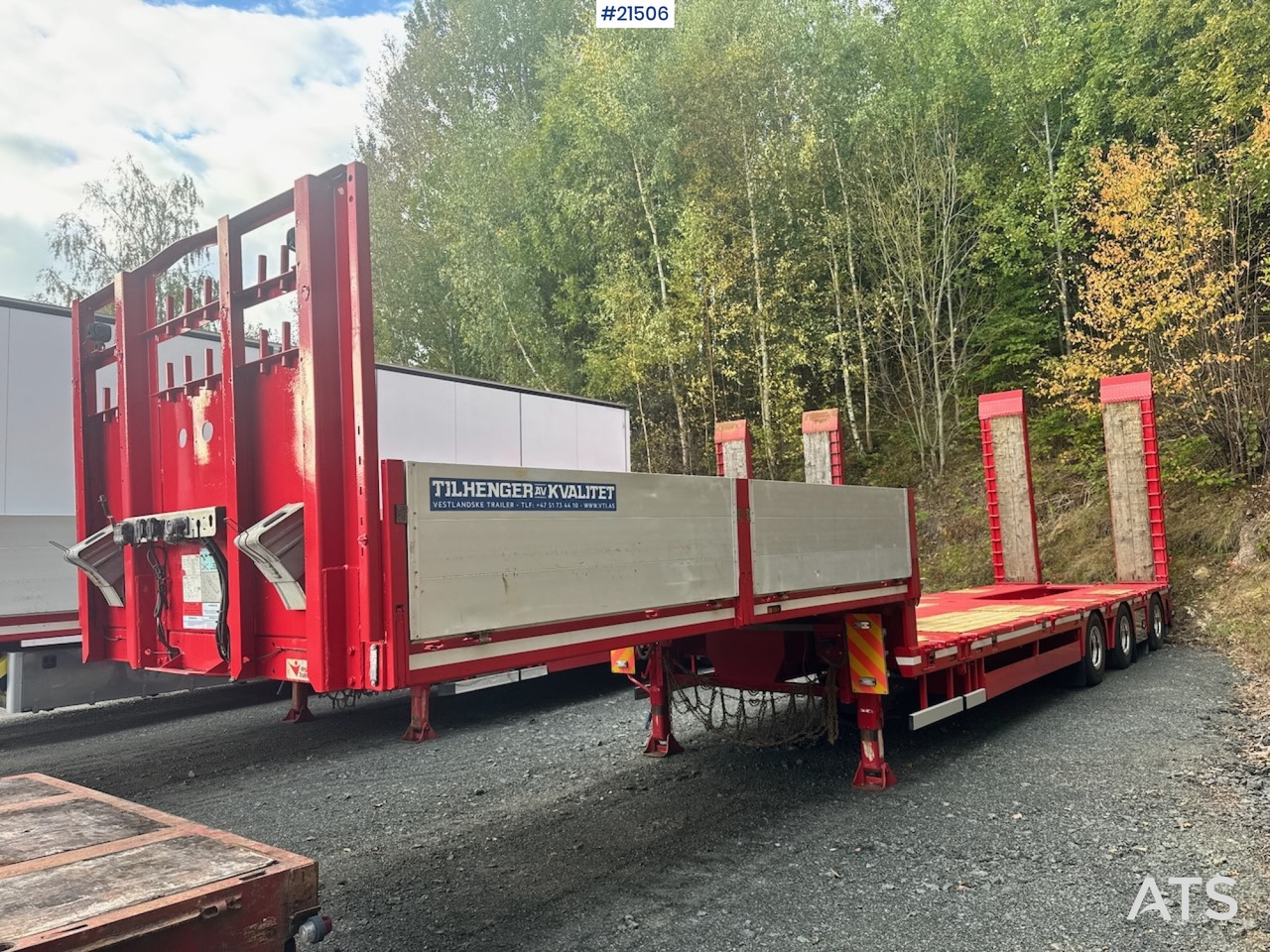 Semi-remorque surbaissé Doll maskinsemi: photos 6