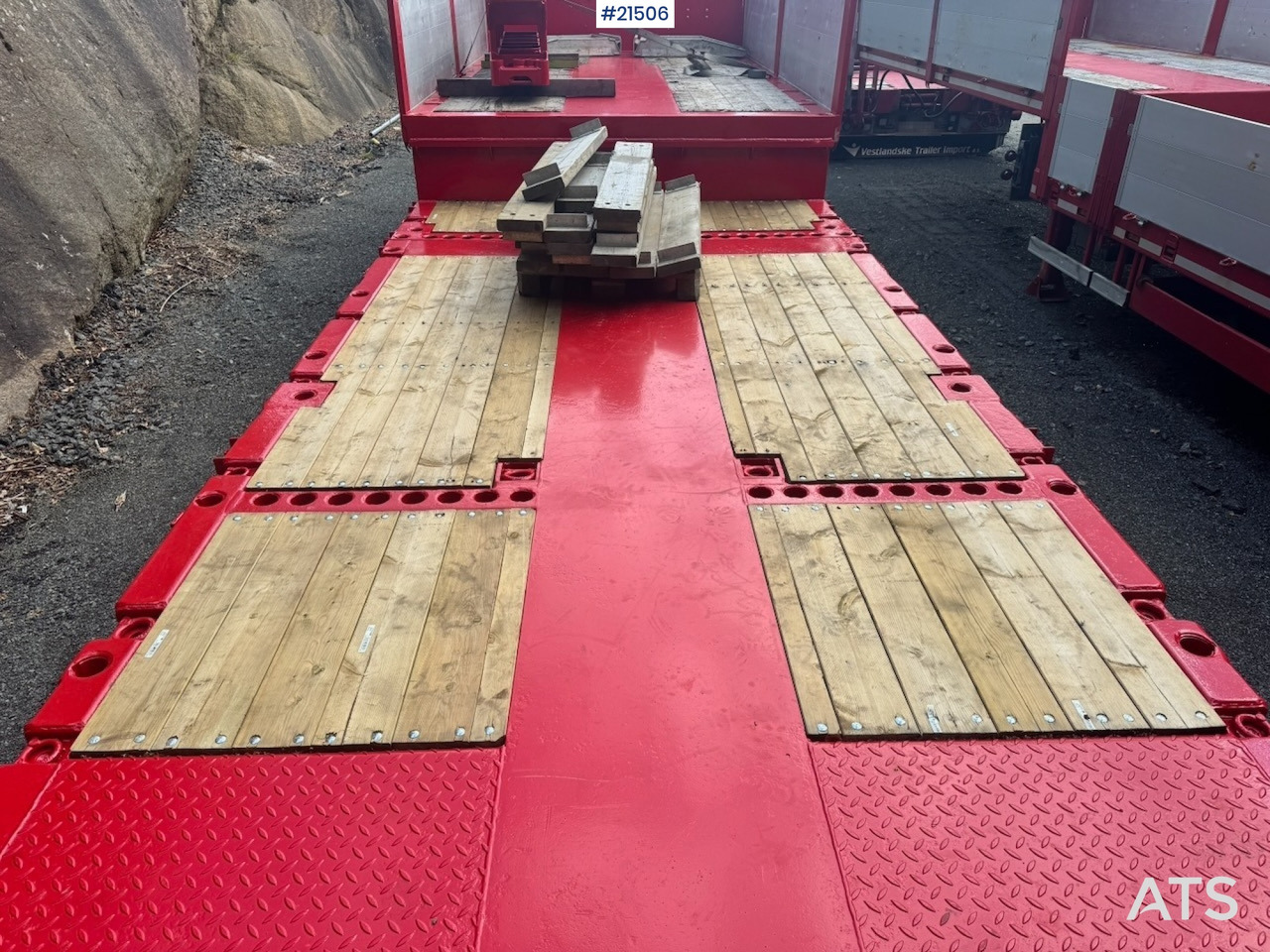 Semi-remorque surbaissé Doll maskinsemi: photos 13