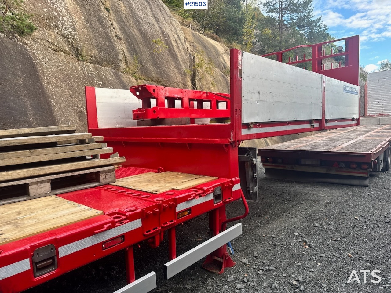 Doll maskinsemi - Semi-remorque surbaissé: photos 5 Doll maskinsemi - Semi-remorque surbaissé: photos 5