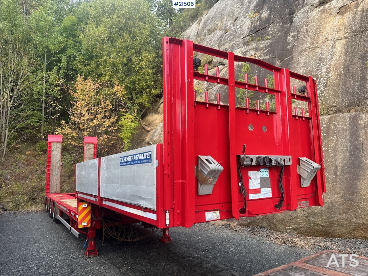 Doll maskinsemi - Semi-remorque surbaissé: photos 1 Doll maskinsemi - Semi-remorque surbaissé: photos 1