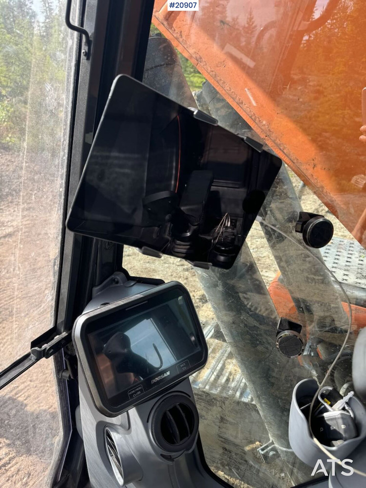 Pelle sur chenille Doosan DX160LC Beltegraver – Rotortilt og 2 skuffer: photos 35