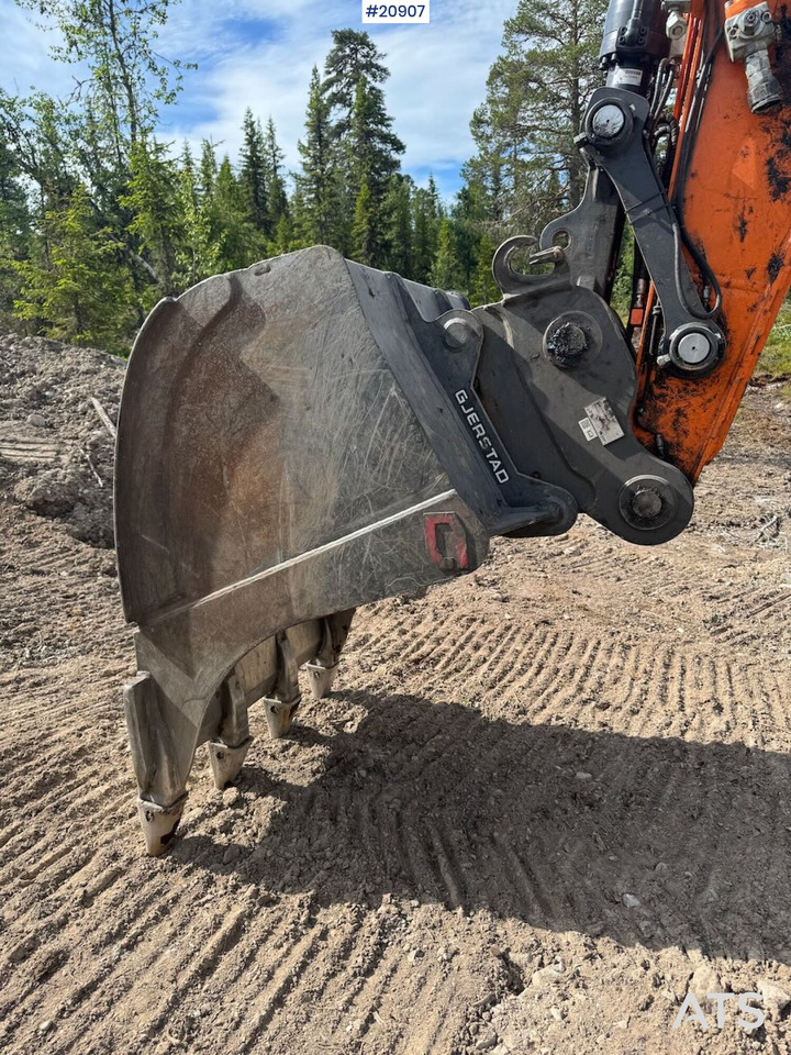 Pelle sur chenille Doosan DX160LC Beltegraver – Rotortilt og 2 skuffer: photos 21