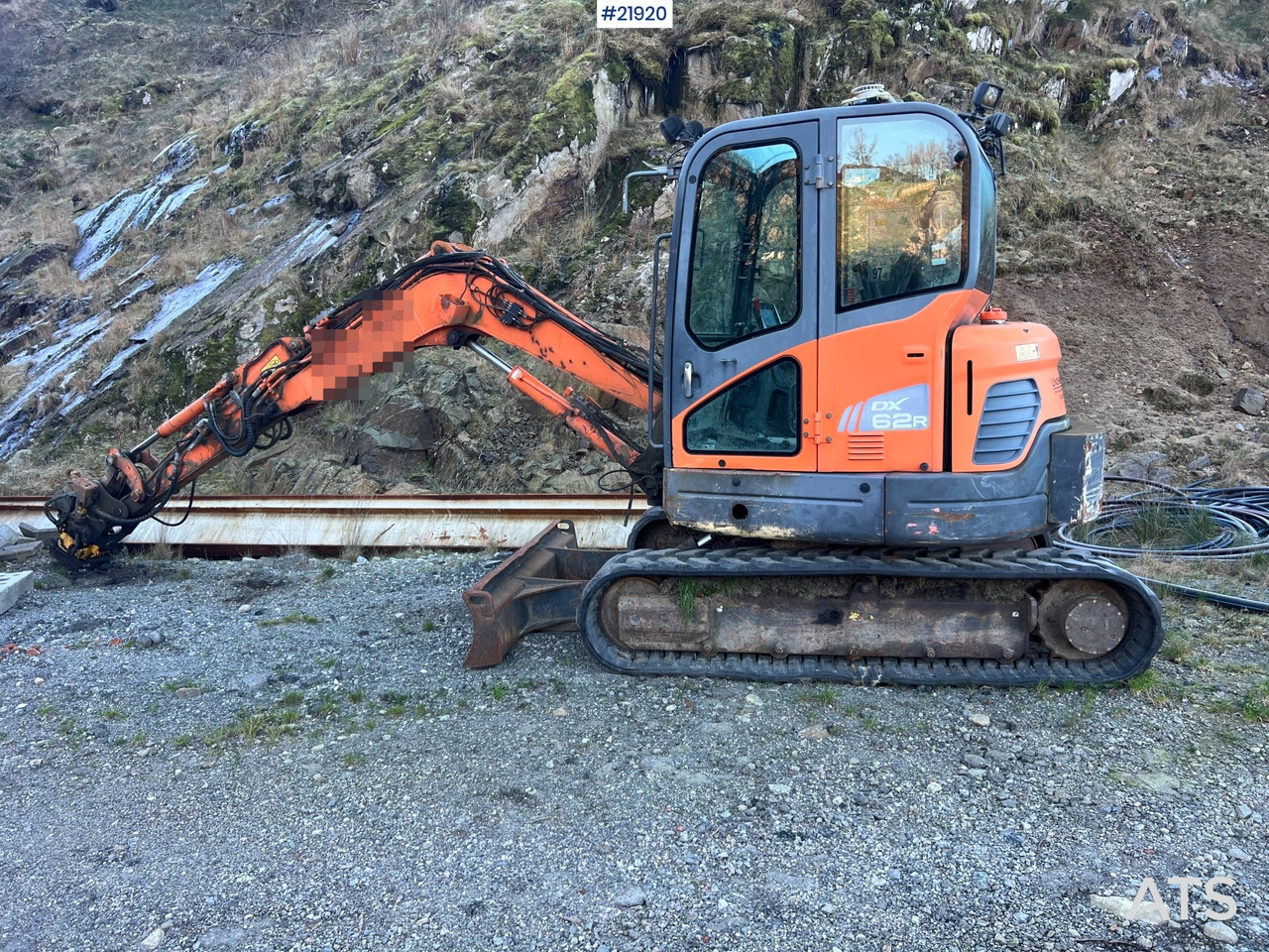 Doosan DX62R-3 gravemaskin m/ rototilt, pusseskuffe og graveskuffe - Pelle sur chenille: photos 3 Doosan DX62R-3 gravemaskin m/ rototilt, pusseskuffe og graveskuffe - Pelle sur chenille: photos 3