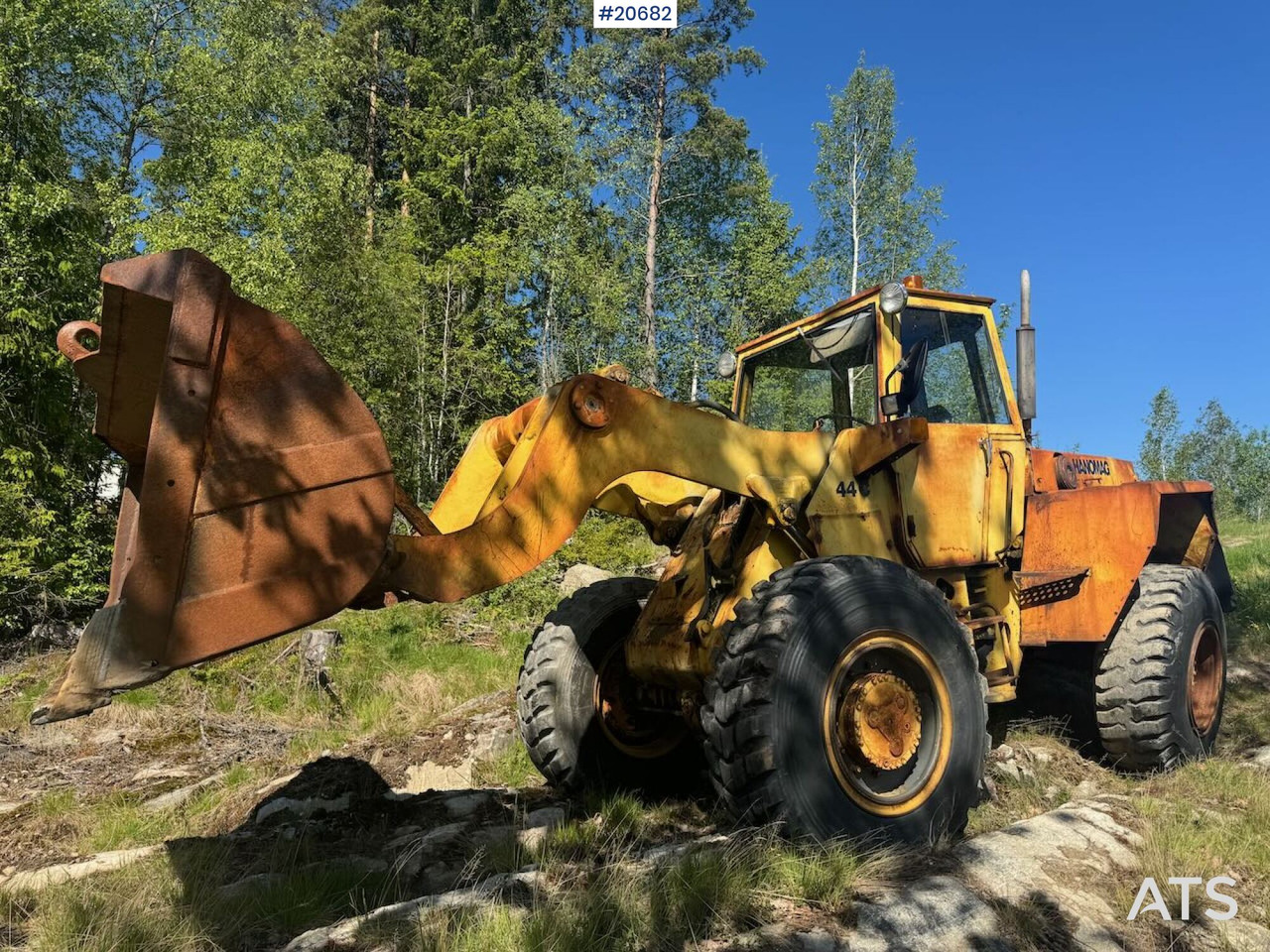 Hanomag 44 - Chargeuse sur pneus: photos 1 Hanomag 44 - Chargeuse sur pneus: photos 1