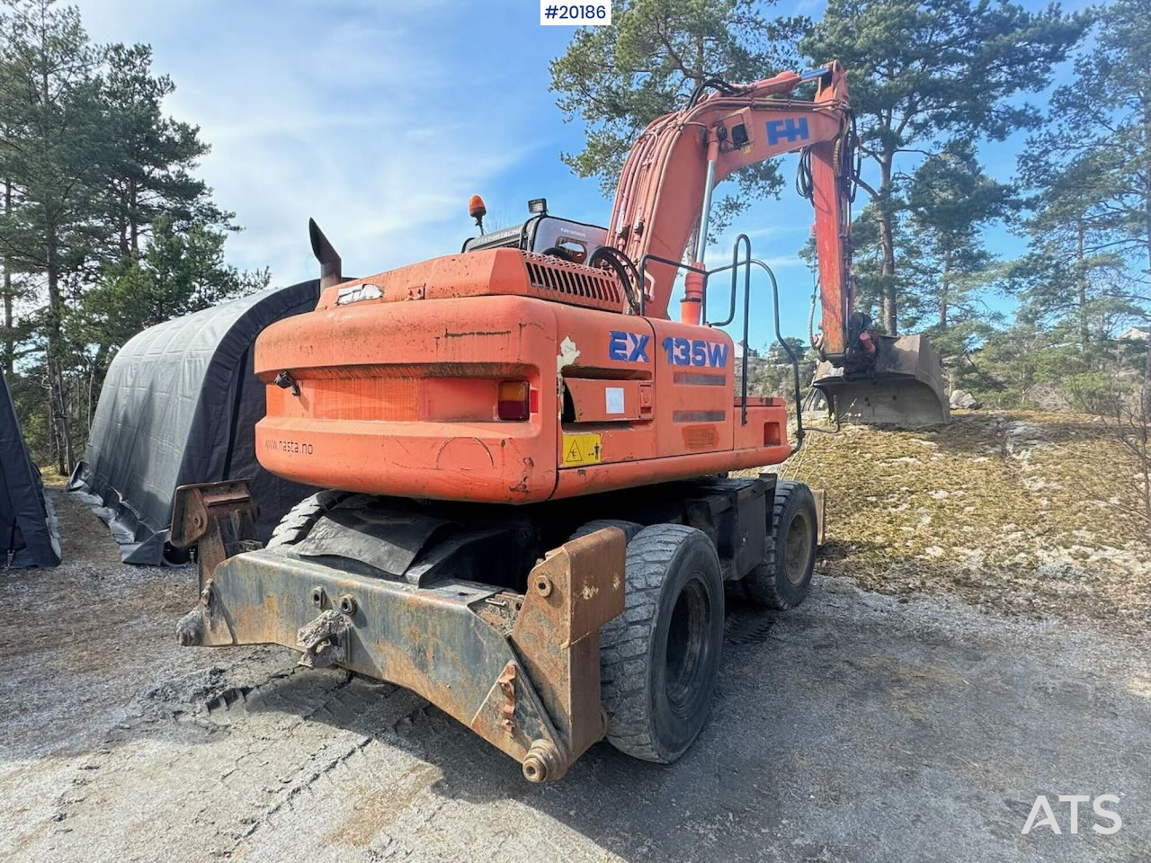 Hitachi EX135W - Pelle: photos 4 Hitachi EX135W - Pelle: photos 4