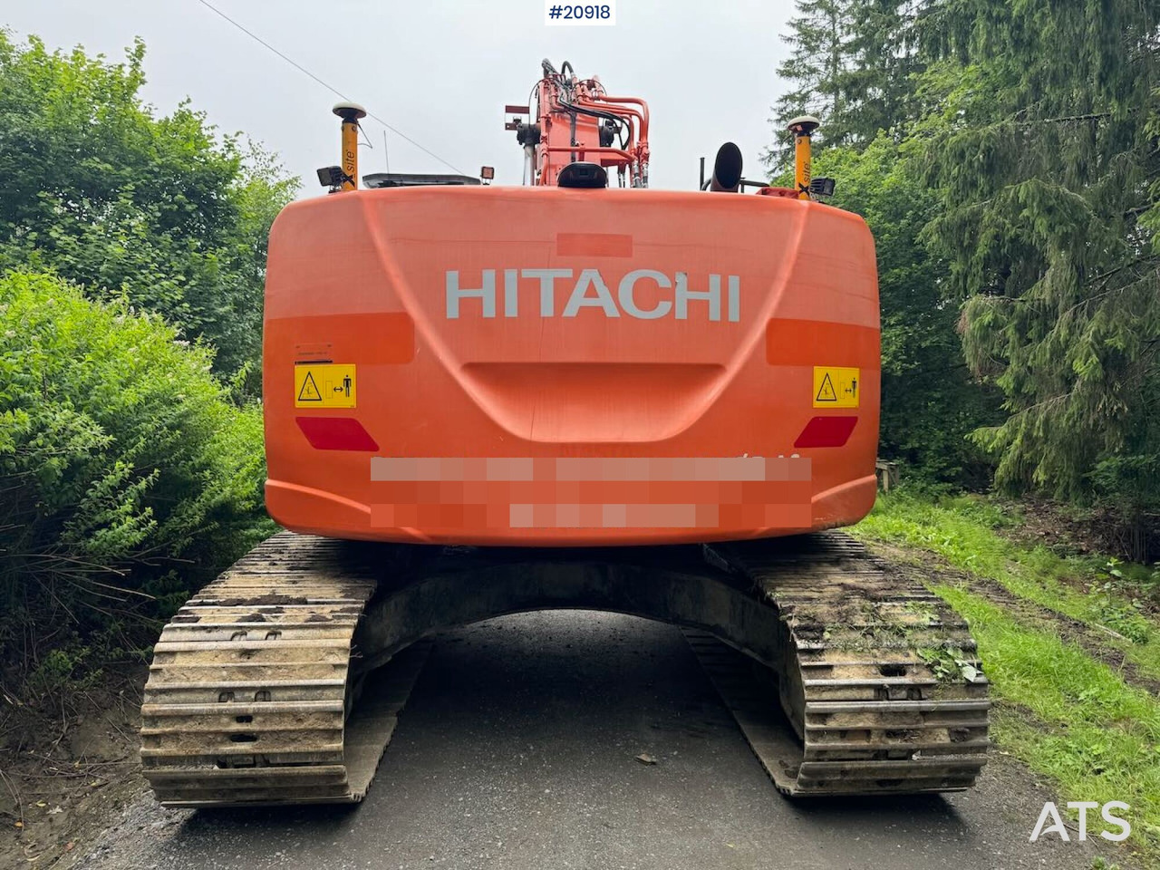 Hitachi ZX225 - Pelle sur chenille: photos 4 Hitachi ZX225 - Pelle sur chenille: photos 4