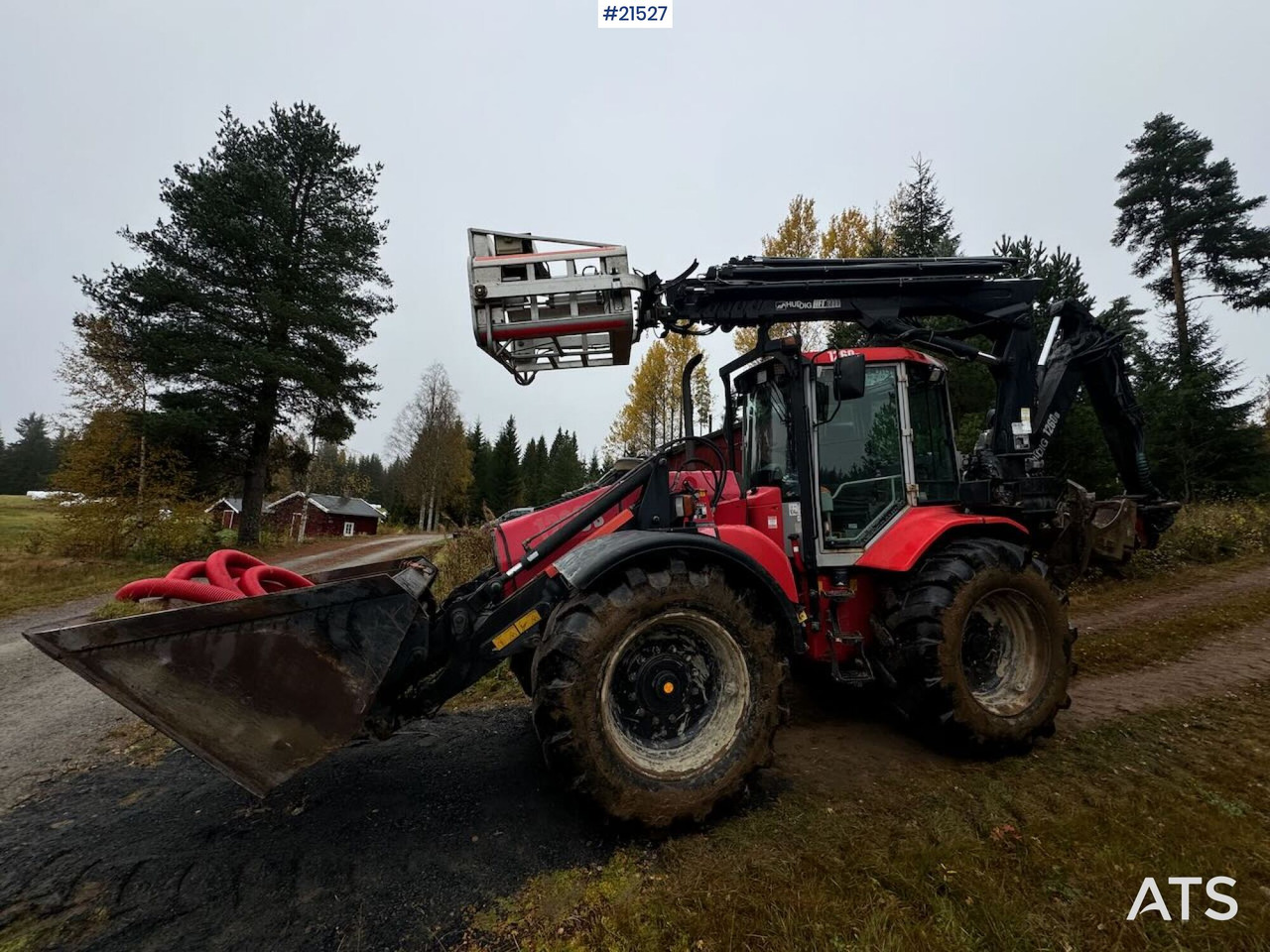 Huddig 1260B Traktorgraver m/ Huddig 2000 lift, tilt og pusseskuffe - Tractopelle: photos 1 Huddig 1260B Traktorgraver m/ Huddig 2000 lift, tilt og pusseskuffe - Tractopelle: photos 1