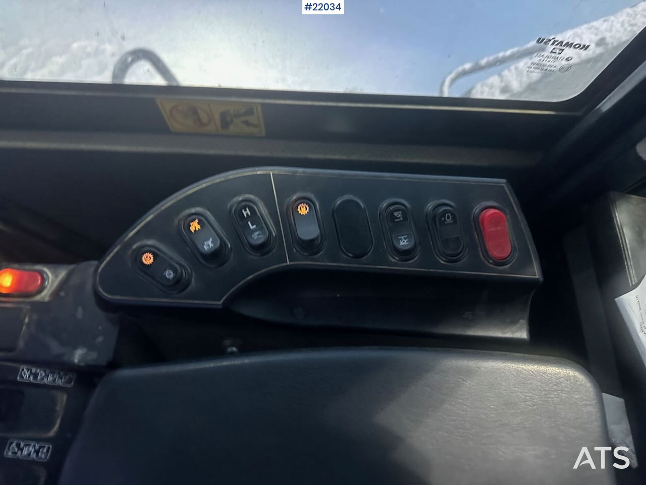 Chargeuse sur pneus Komatsu WA380-7 hjullaster m/ skuffe, vekt, sommer- og vinterdekk. SE VIDEO: photos 15