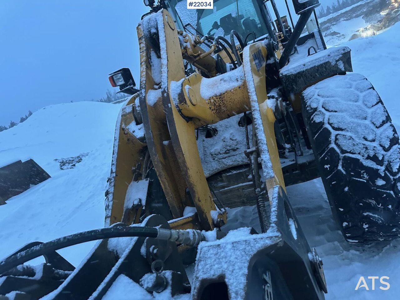 Chargeuse sur pneus Komatsu WA380-7 hjullaster m/ skuffe, vekt, sommer- og vinterdekk. SE VIDEO: photos 13