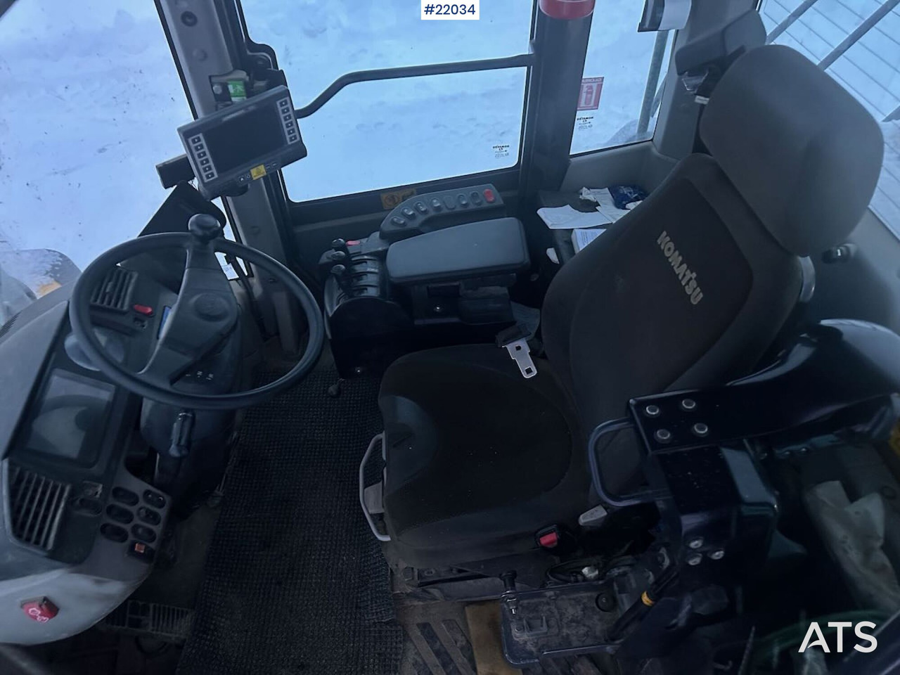 Chargeuse sur pneus Komatsu WA380-7 hjullaster m/ skuffe, vekt, sommer- og vinterdekk. SE VIDEO: photos 14