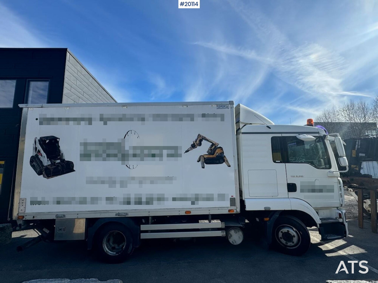 MAN TGL 8.210 - Camion fourgon: photos 3 MAN TGL 8.210 - Camion fourgon: photos 3