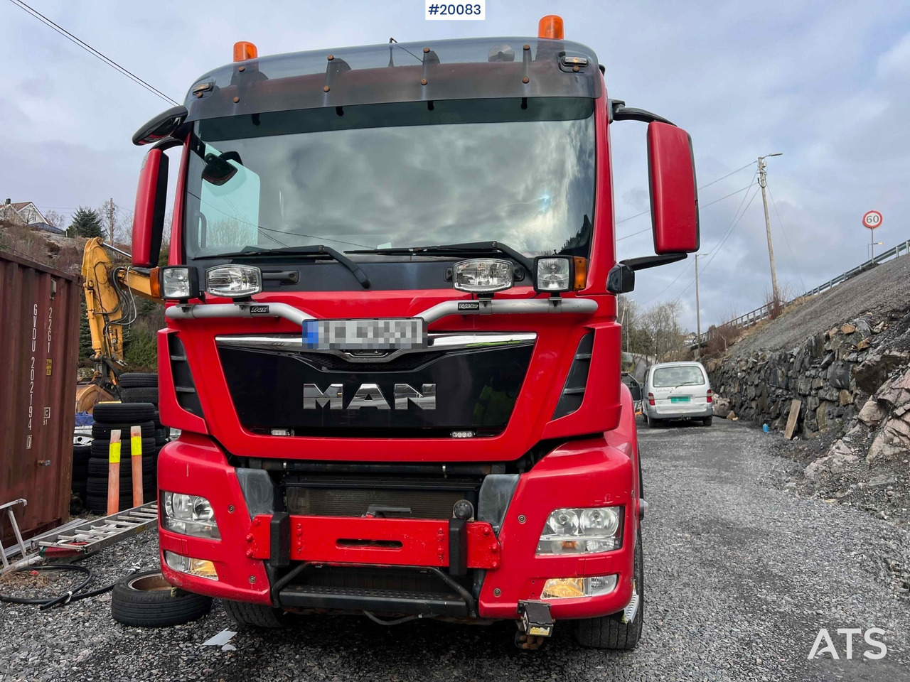 MAN TGS 26.480 - Camion benne: photos 3 MAN TGS 26.480 - Camion benne: photos 3