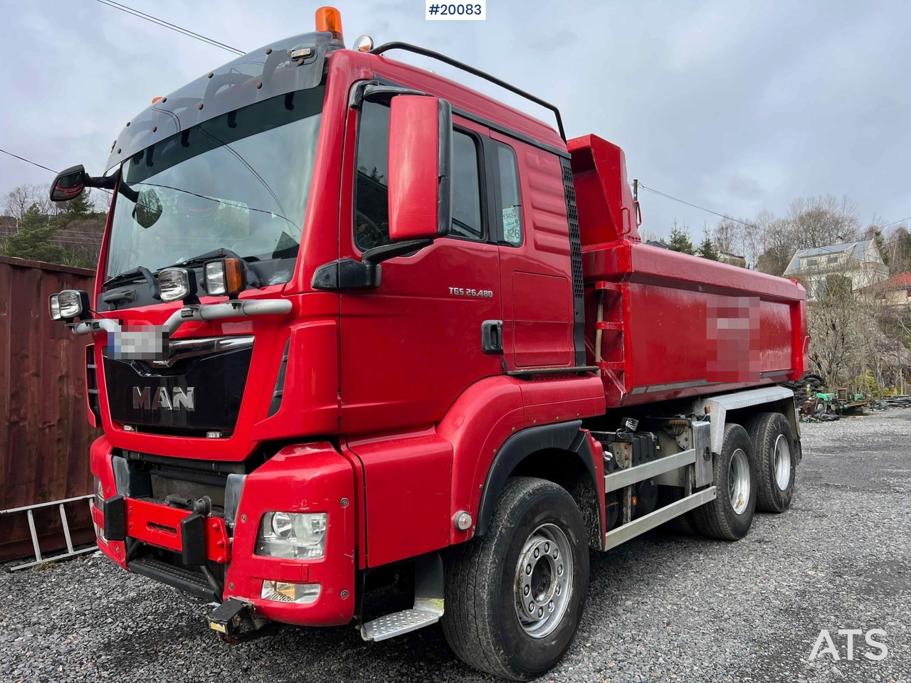 MAN TGS 26.480 - Camion benne: photos 1 MAN TGS 26.480 - Camion benne: photos 1