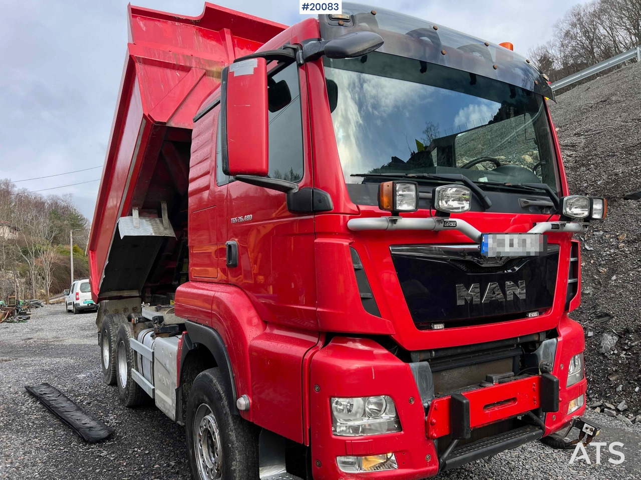 MAN TGS 26.480 - Camion benne: photos 5 MAN TGS 26.480 - Camion benne: photos 5