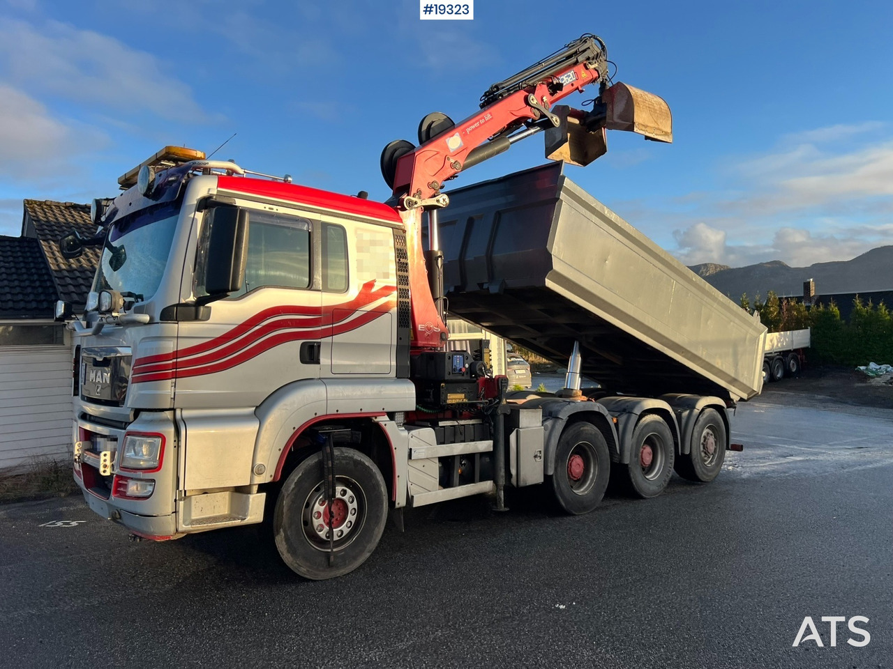 MAN TGS 26.480 - Camion grue, Camion benne: photos 2 MAN TGS 26.480 - Camion grue, Camion benne: photos 2