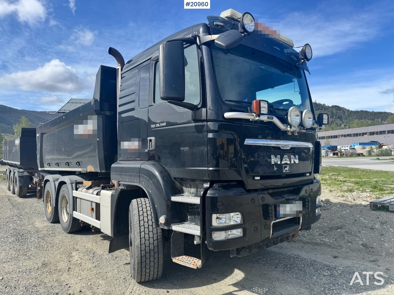 MAN TGS 26.540 - Camion benne: photos 2 MAN TGS 26.540 - Camion benne: photos 2