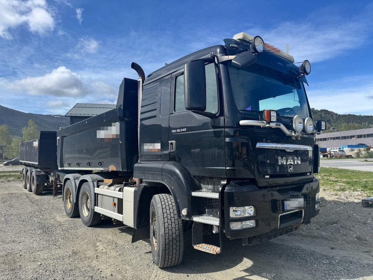 MAN TGS 26.540 - Camion benne: photos 1 MAN TGS 26.540 - Camion benne: photos 1