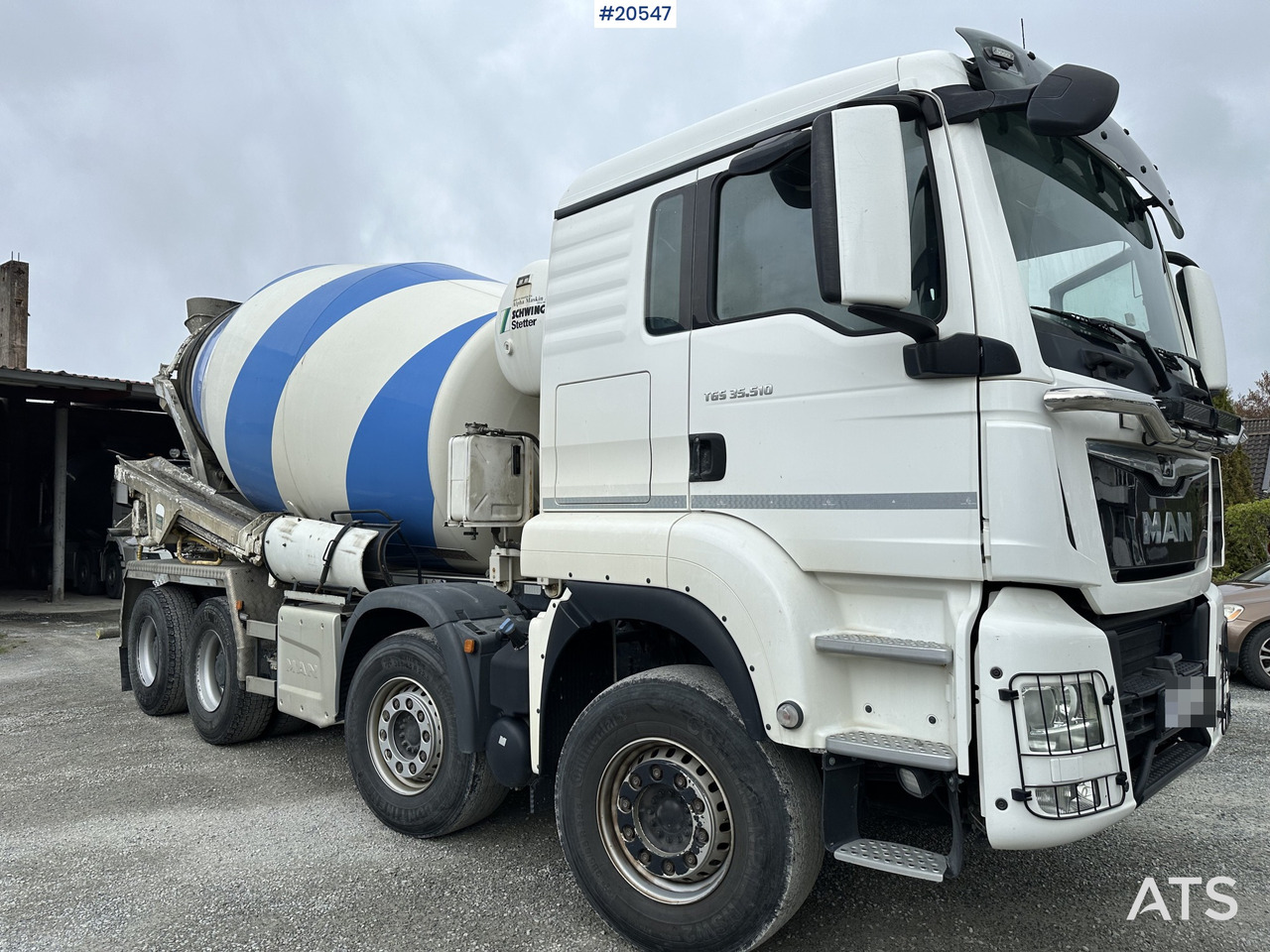 MAN TGS 35.510 8x4 betongbil med 9 meter hydr. renne (gullavtale) - Camion malaxeur: photos 4 MAN TGS 35.510 8x4 betongbil med 9 meter hydr. renne (gullavtale) - Camion malaxeur: photos 4