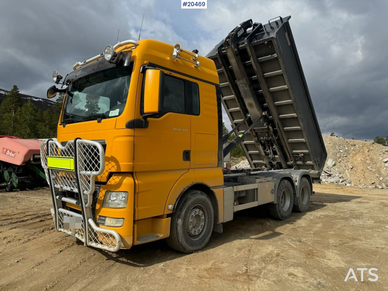 MAN TGX 26.540 - Camion ampliroll: photos 1 MAN TGX 26.540 - Camion ampliroll: photos 1