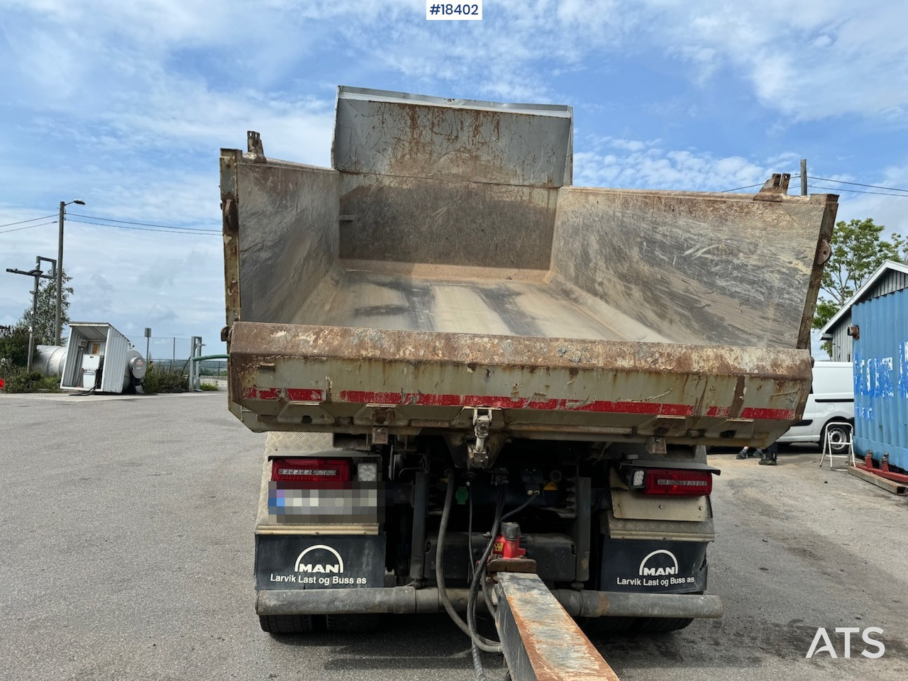 MAN TGX 26.580 - Camion benne: photos 5 MAN TGX 26.580 - Camion benne: photos 5