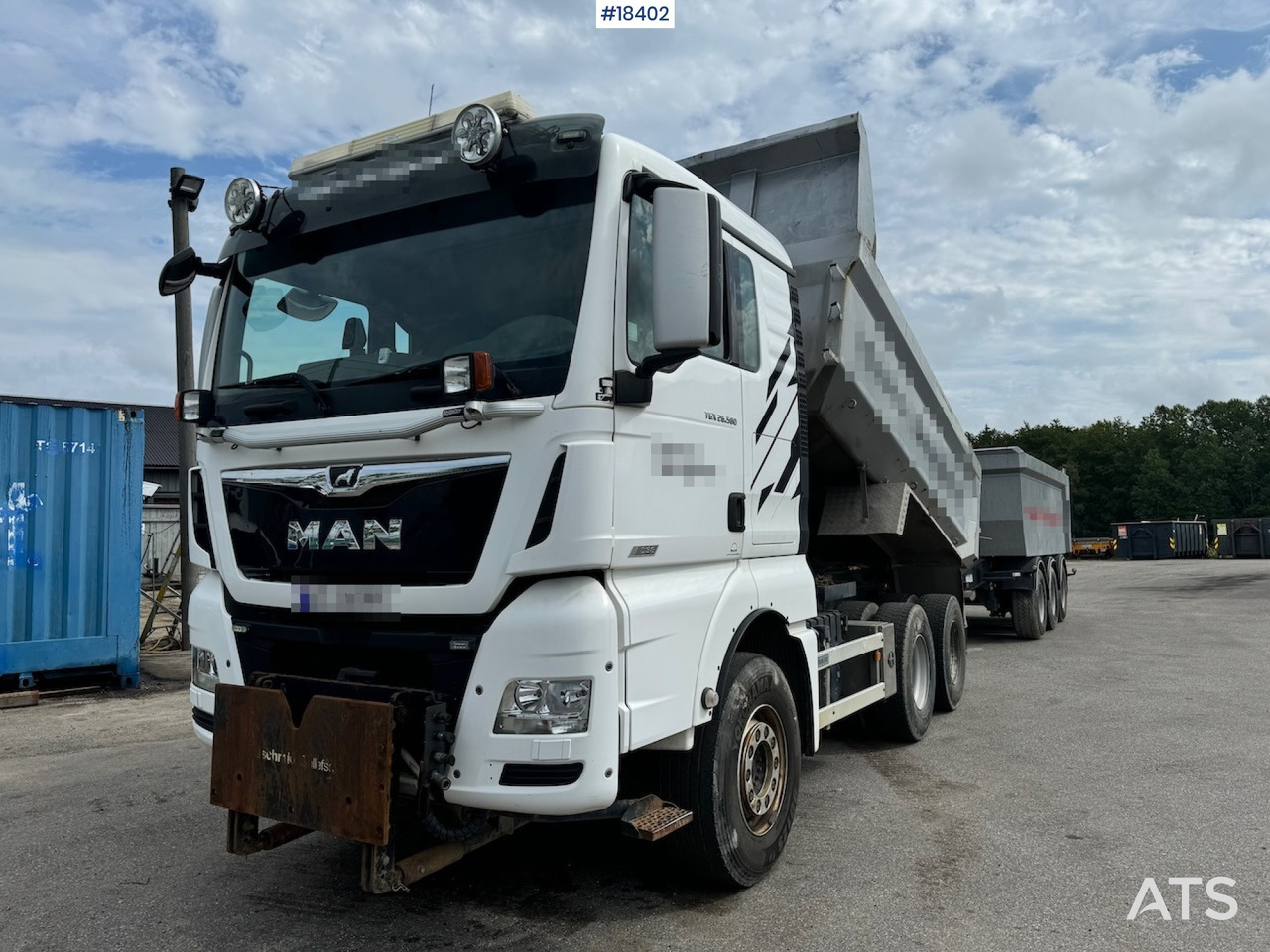 MAN TGX 26.580 - Camion benne: photos 1 MAN TGX 26.580 - Camion benne: photos 1