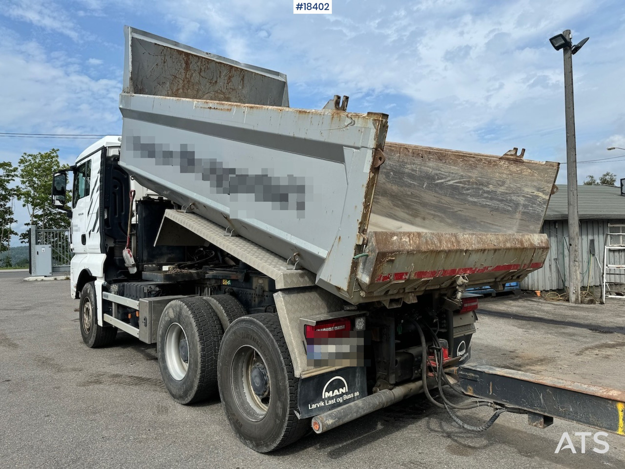 MAN TGX 26.580 - Camion benne: photos 4 MAN TGX 26.580 - Camion benne: photos 4