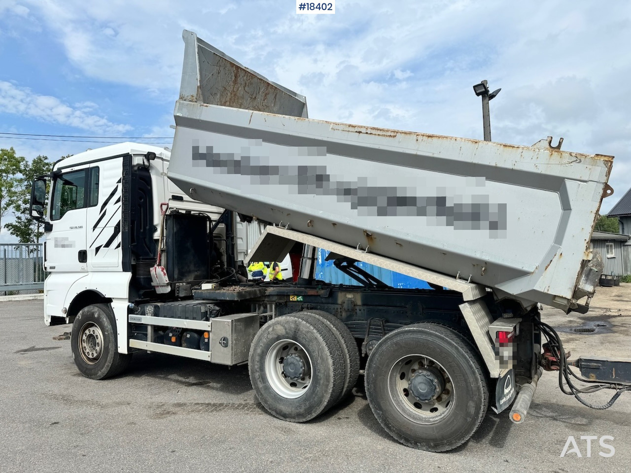 MAN TGX 26.580 - Camion benne: photos 3 MAN TGX 26.580 - Camion benne: photos 3
