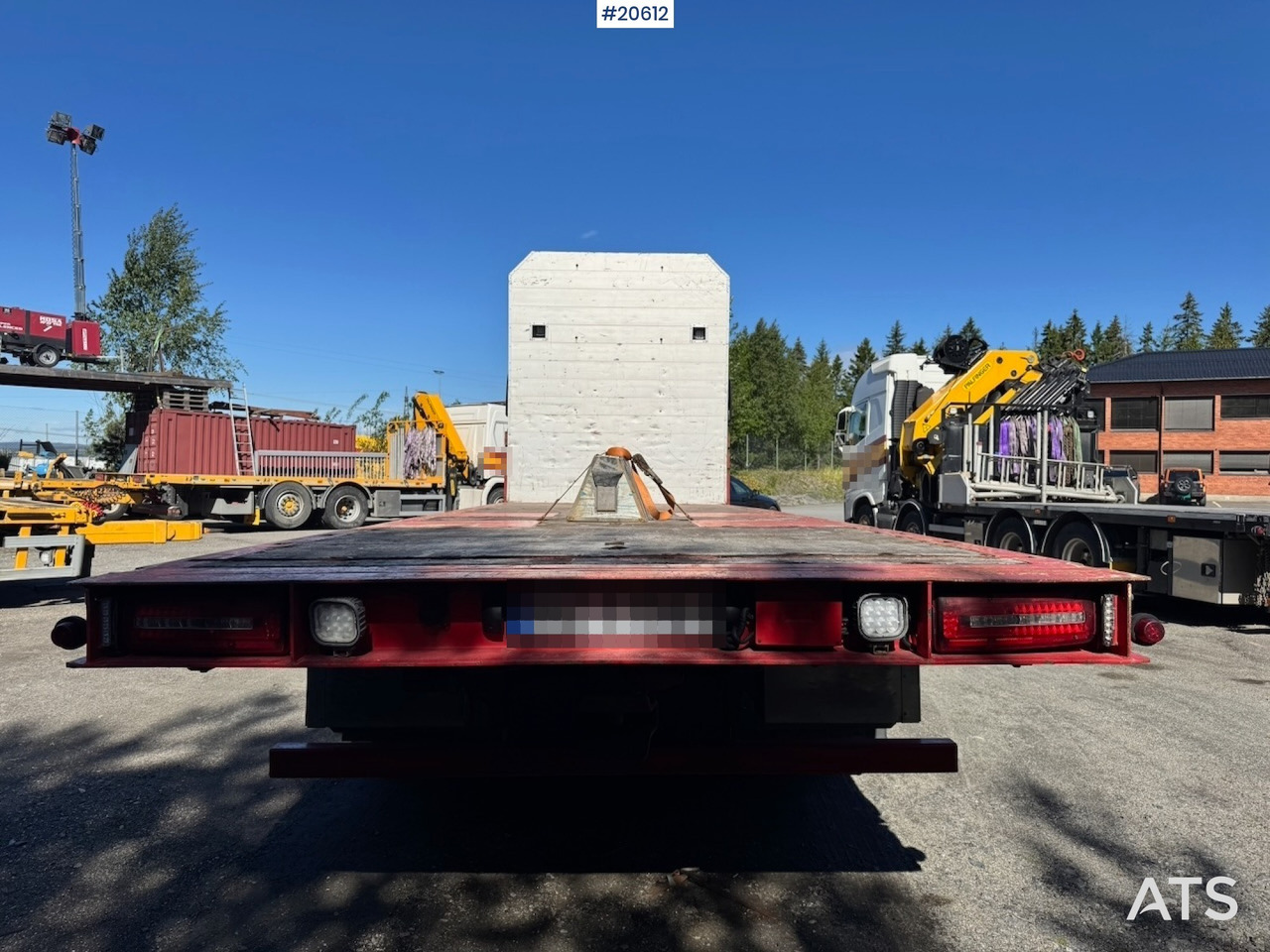 MAN TGX 580 - Camion plateau: photos 5 MAN TGX 580 - Camion plateau: photos 5