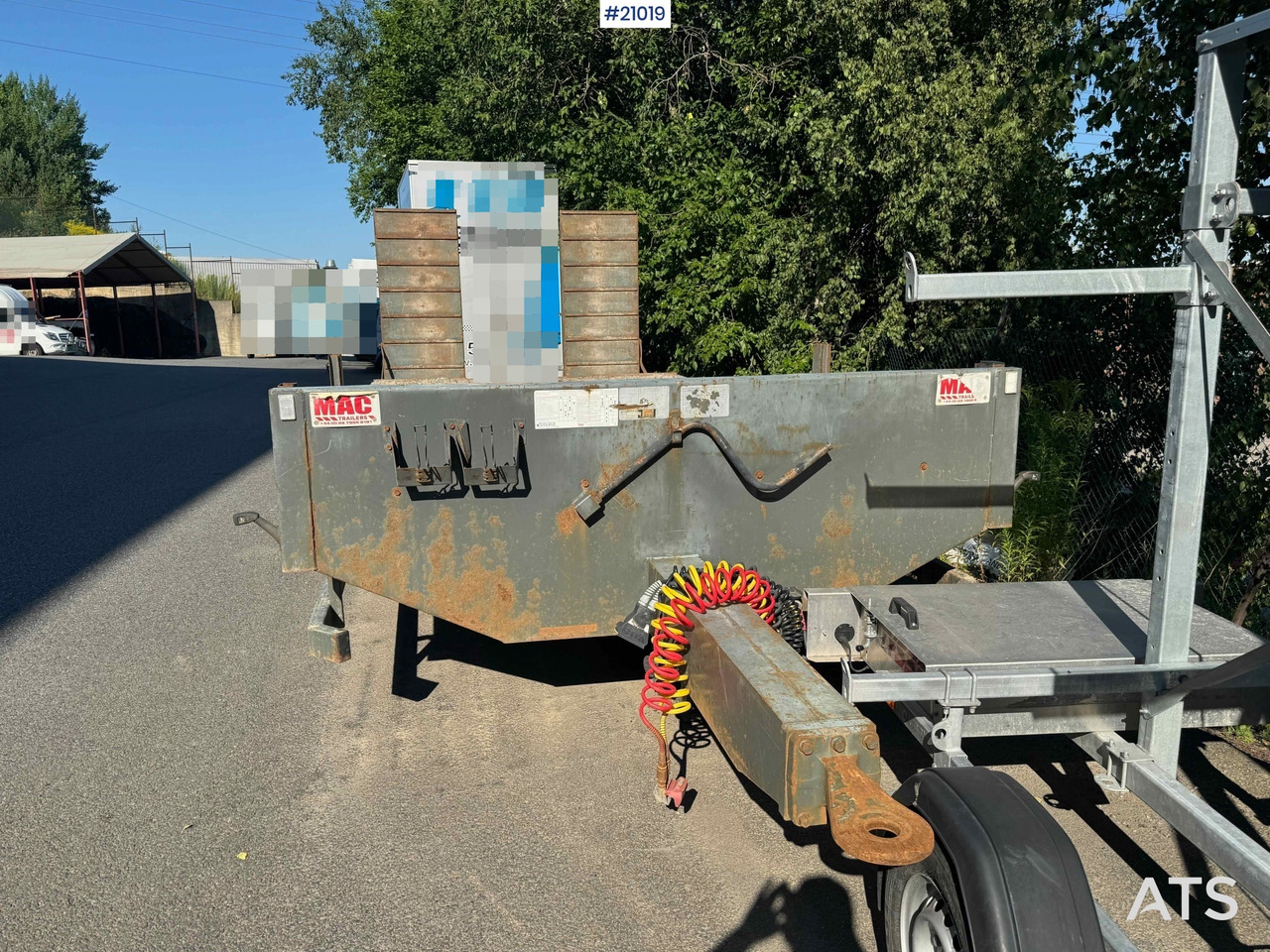 McCauley maskinhenger - Remorque porte-engin surbaissée: photos 4 McCauley maskinhenger - Remorque porte-engin surbaissée: photos 4