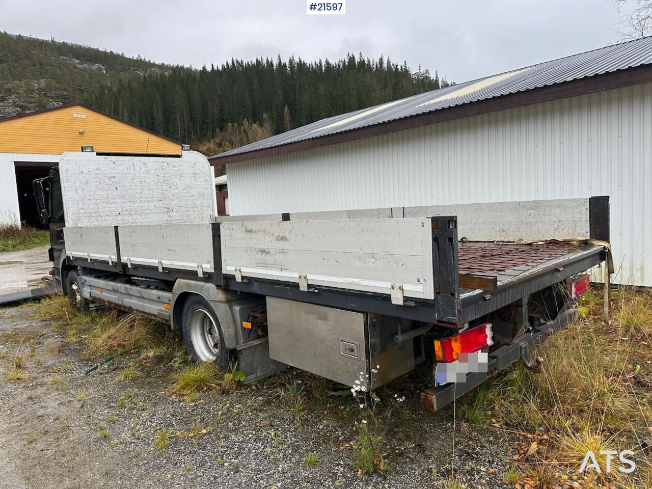 Mercedes 1524 L planbil m/ ny kompressor og vinterdekk. Ikke EU godkjent. - Camion plateau: photos 4 Mercedes 1524 L planbil m/ ny kompressor og vinterdekk. Ikke EU godkjent. - Camion plateau: photos 4