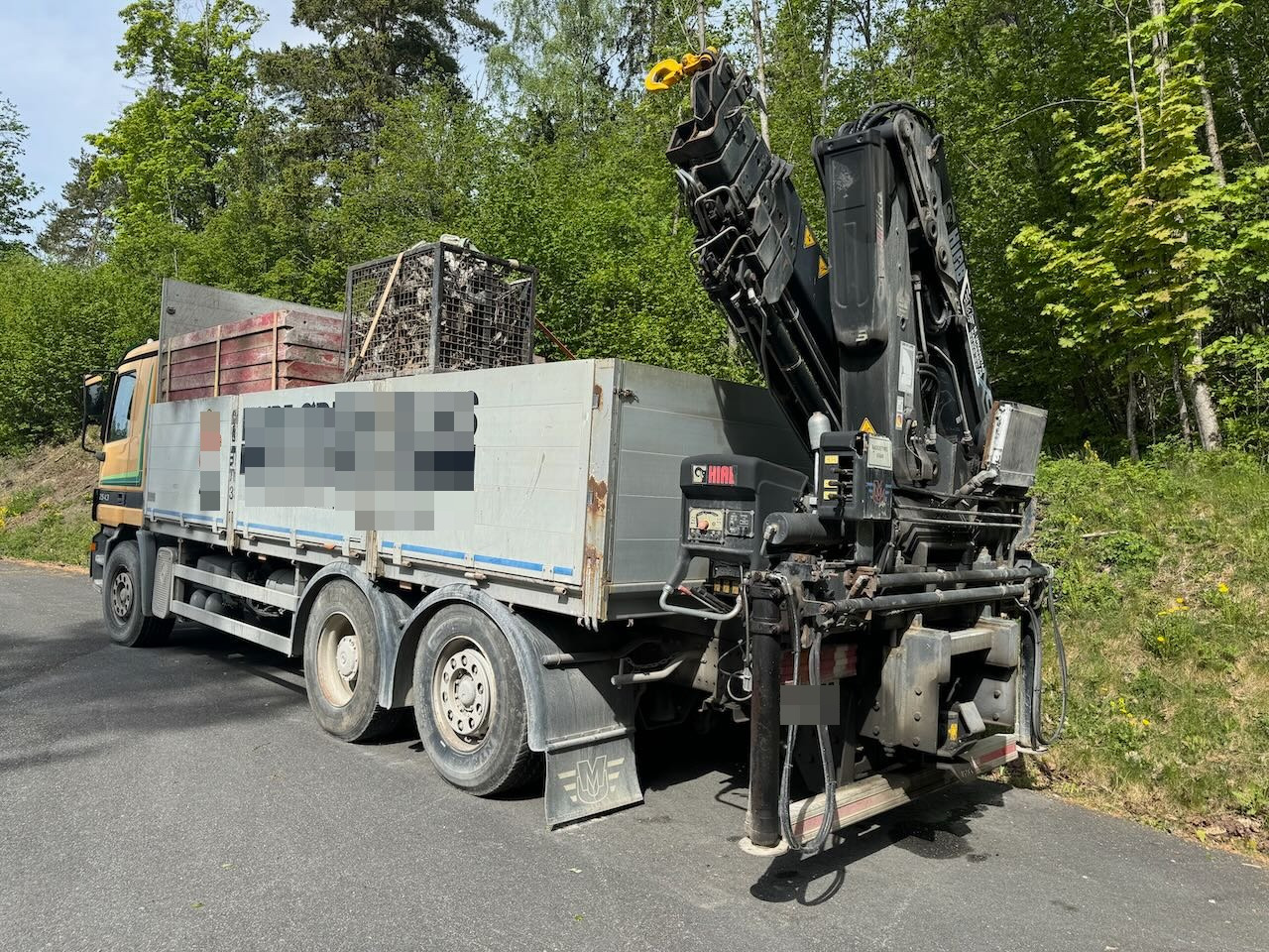 Mercedes Actros 2543 - Camion plateau: photos 3 Mercedes Actros 2543 - Camion plateau: photos 3