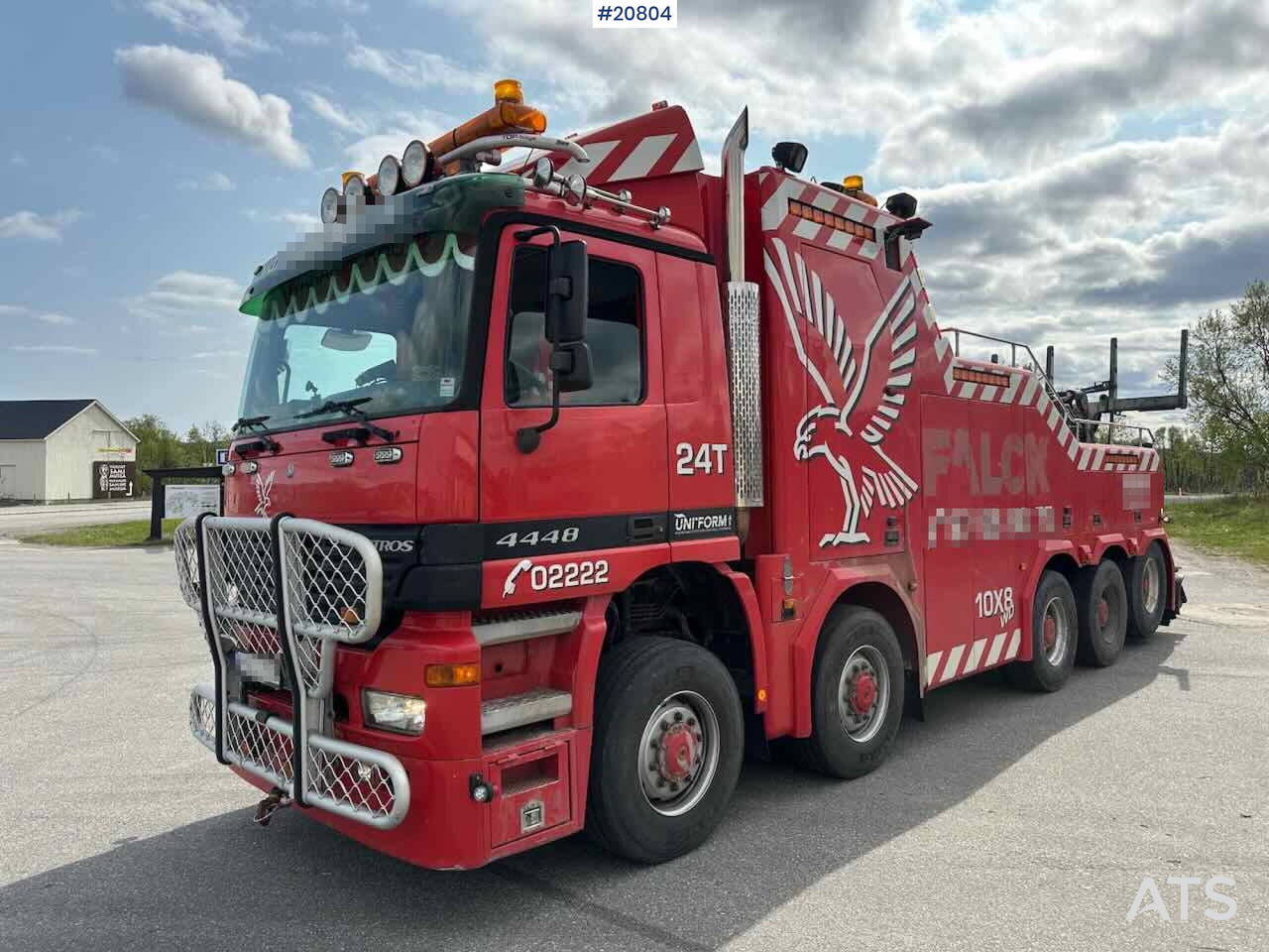 Mercedes Actros 4448 - Remorqueuse: photos 3 Mercedes Actros 4448 - Remorqueuse: photos 3