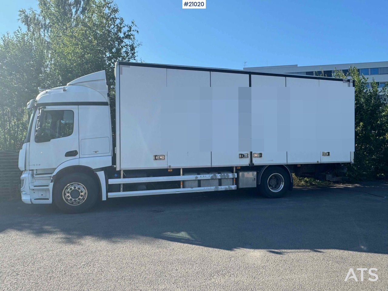 Mercedes Actros - Camion fourgon: photos 3 Mercedes Actros - Camion fourgon: photos 3