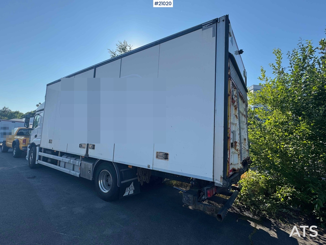 Mercedes Actros - Camion fourgon: photos 4 Mercedes Actros - Camion fourgon: photos 4