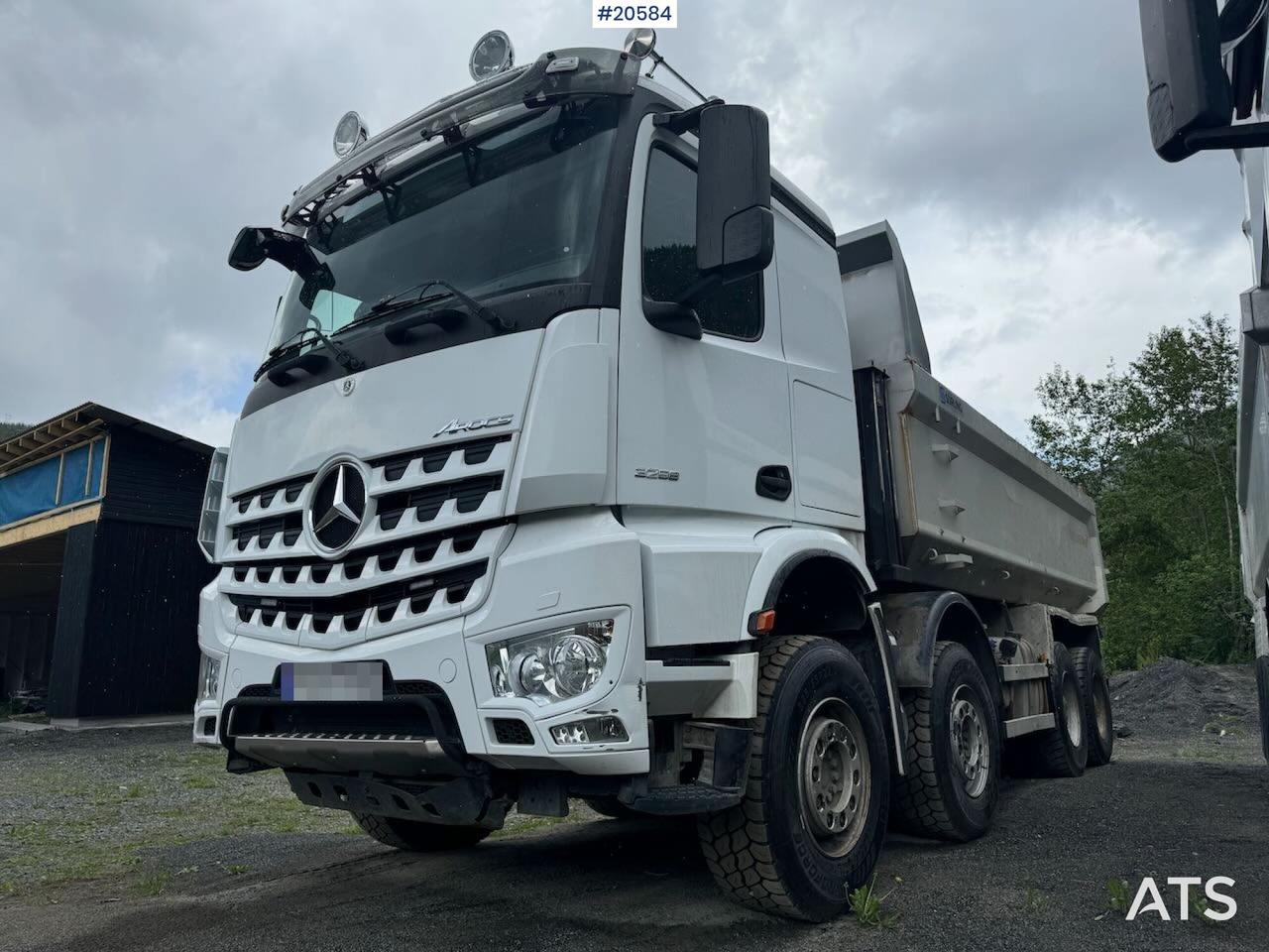 Mercedes Arocs 3258 - Camion benne: photos 1 Mercedes Arocs 3258 - Camion benne: photos 1