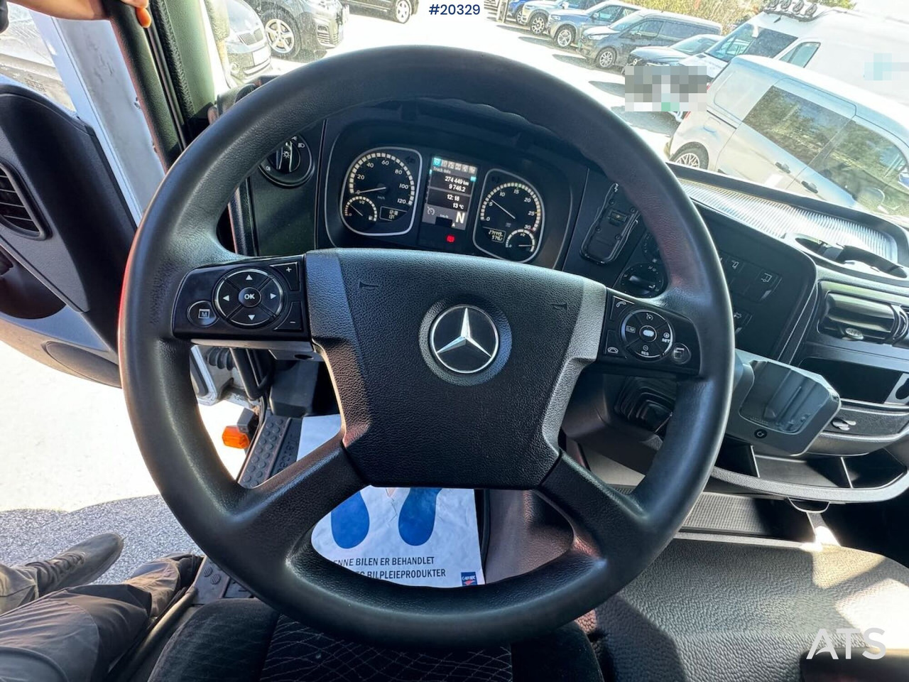 Camion fourgon Mercedes Atego 1524: photos 30