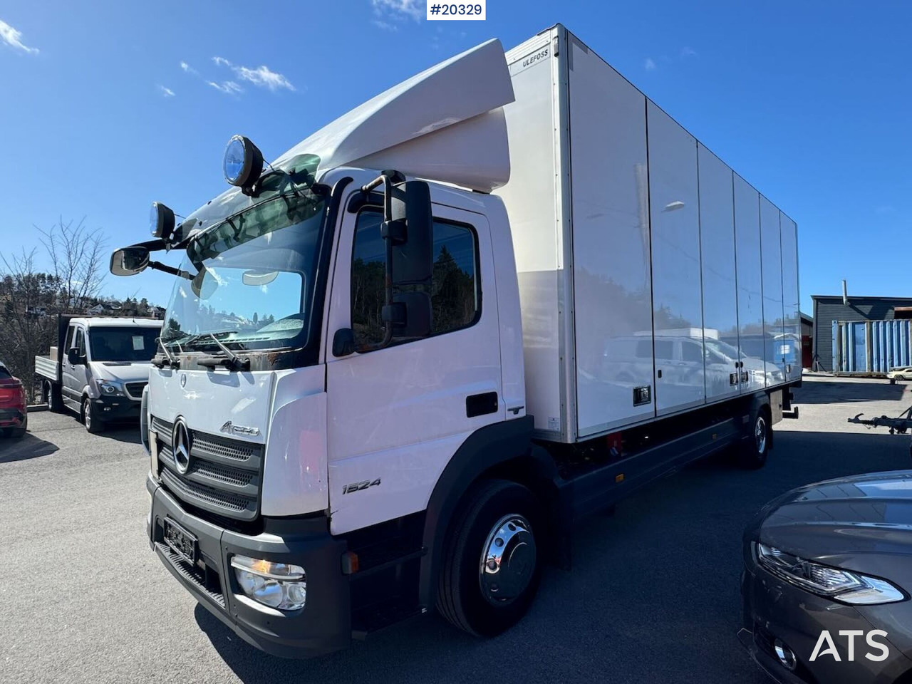 Camion fourgon Mercedes Atego 1524: photos 10