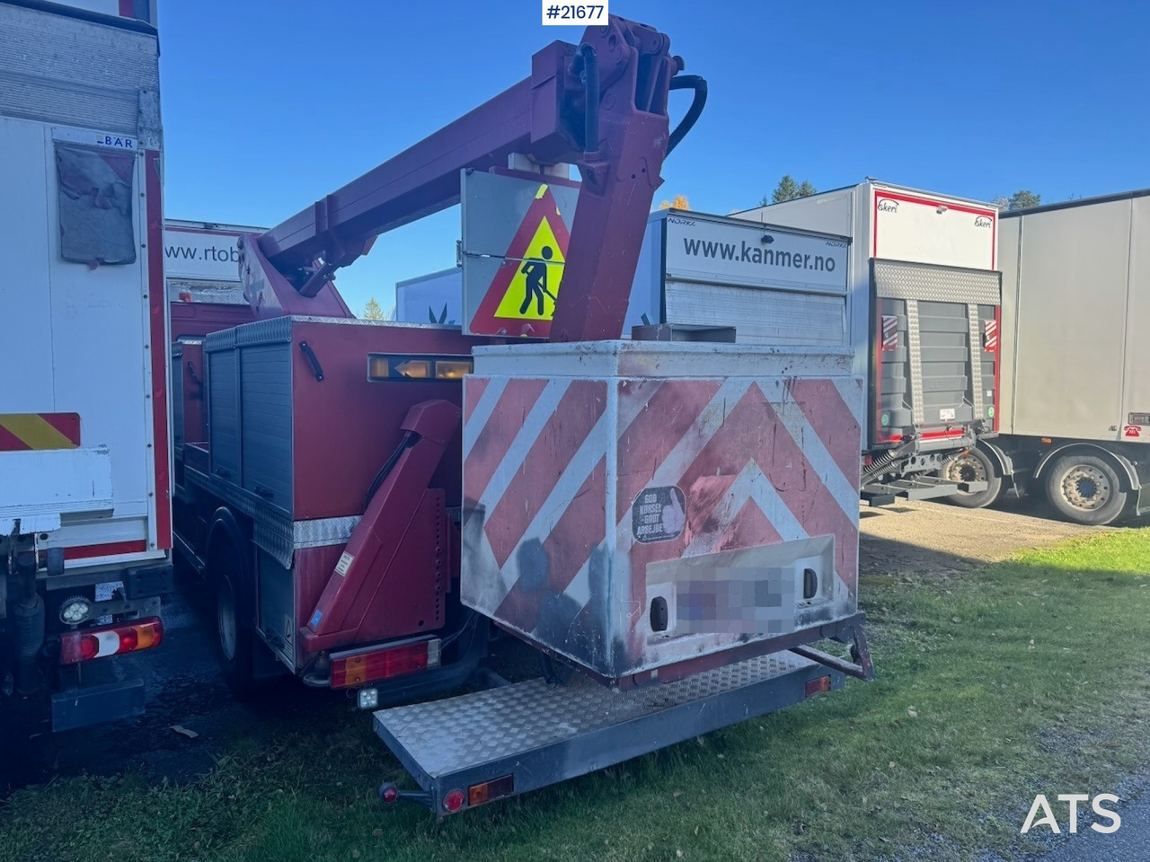 Mercedes-Benz Mercedes Atego 4x2 18 meters Liftbil - Camion avec nacelle: photos 3 Mercedes-Benz Mercedes Atego 4x2 18 meters Liftbil - Camion avec nacelle: photos 3