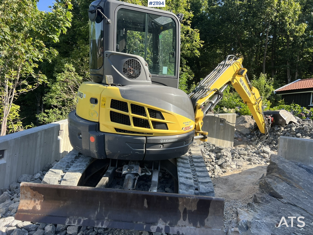 New Holland E55B - Pelle sur chenille: photos 2 New Holland E55B - Pelle sur chenille: photos 2
