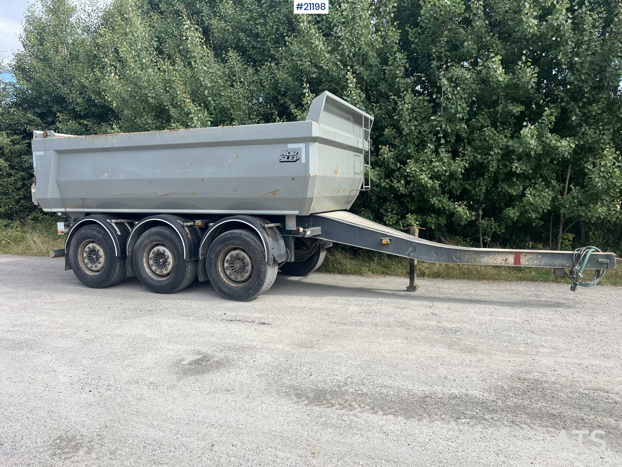 Norslep 3 akslet tipphenger - Remorque benne: photos 3 Norslep 3 akslet tipphenger - Remorque benne: photos 3