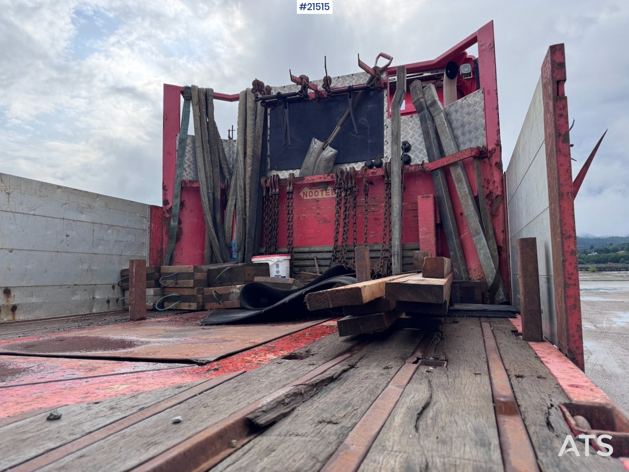 Noteboom 2008 - Semi-remorque plateau: photos 4 Noteboom 2008 - Semi-remorque plateau: photos 4