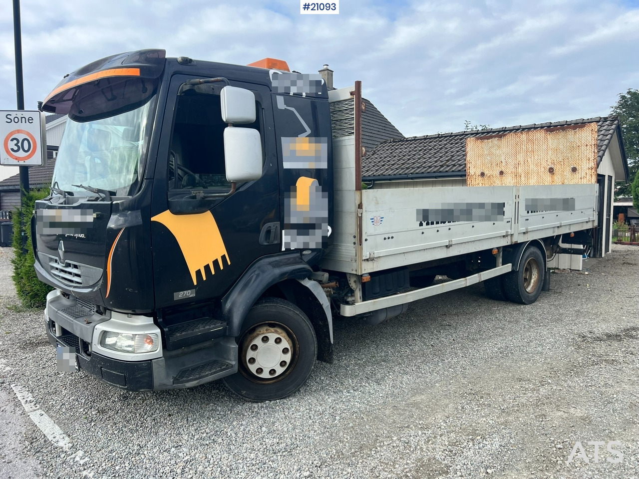 Renault Midlium - Camion plateau: photos 1 Renault Midlium - Camion plateau: photos 1